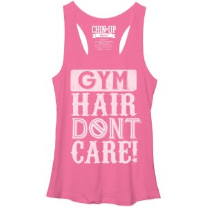 Women_s CHIN UP Hair Care Racerback Tank Top