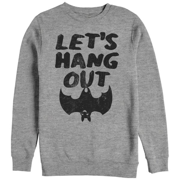 Women_s CHIN UP Halloween Bat Hang Out Sweatshirt