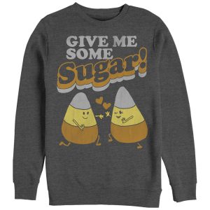 Women_s CHIN UP Halloween Candy Corn Sugar Sweatshirt