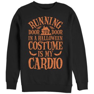 Women_s CHIN UP Halloween Costume Cardio Sweatshirt