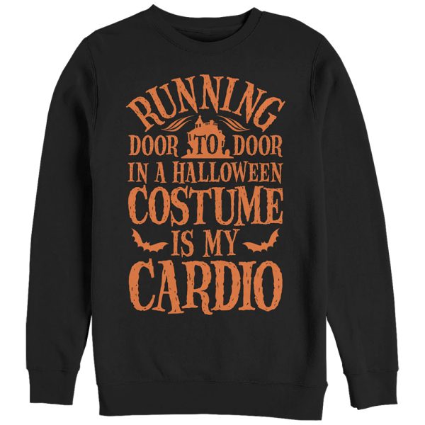 Women_s CHIN UP Halloween Costume Cardio Sweatshirt