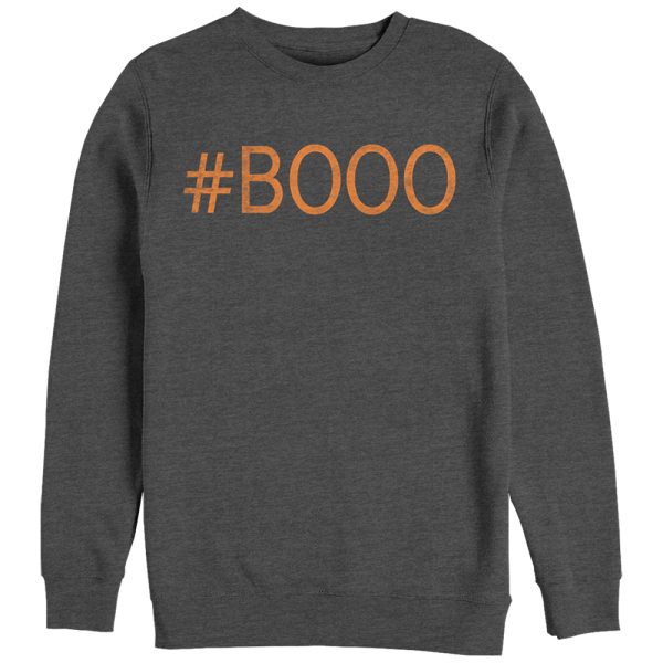 Women_s CHIN UP Halloween Hashtag Boo Sweatshirt