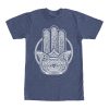 Women_s CHIN UP Hamsa Hand Boyfriend Tee