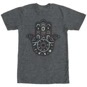 Women_s CHIN UP Hamsa Palm Boyfriend Tee