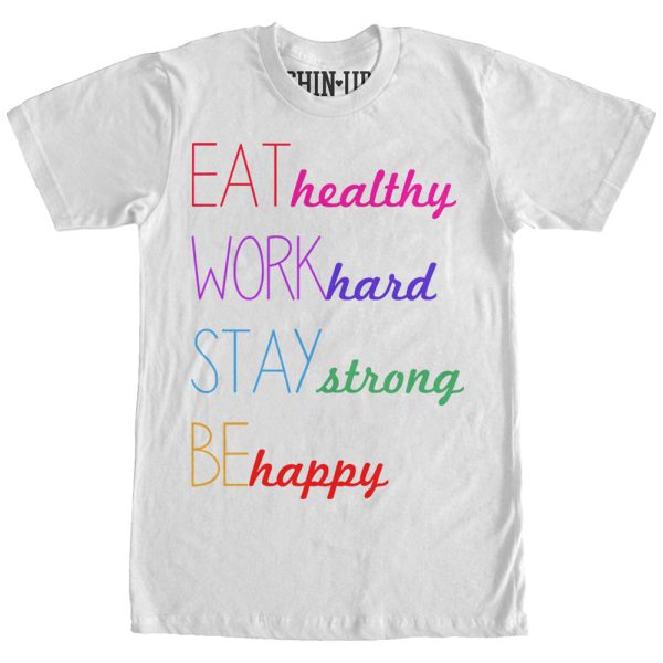 Women_s CHIN UP Happy Boyfriend Tee