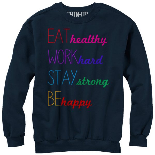 Women_s CHIN UP Happy Sweatshirt