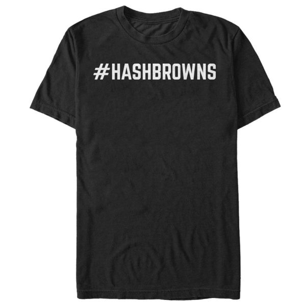 Women_s CHIN UP Hashtag Hashbrowns Boyfriend Tee