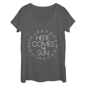 Women_s CHIN UP Here Comes the Sun Scoop Neck