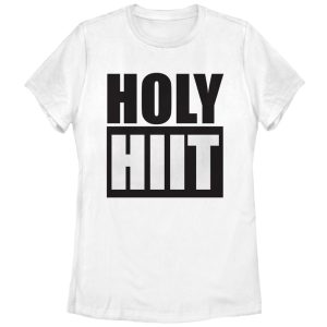 Women_s CHIN UP Holy HIIT Block T-Shirt