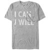 Women_s CHIN UP I Can and I Will Boyfriend Tee