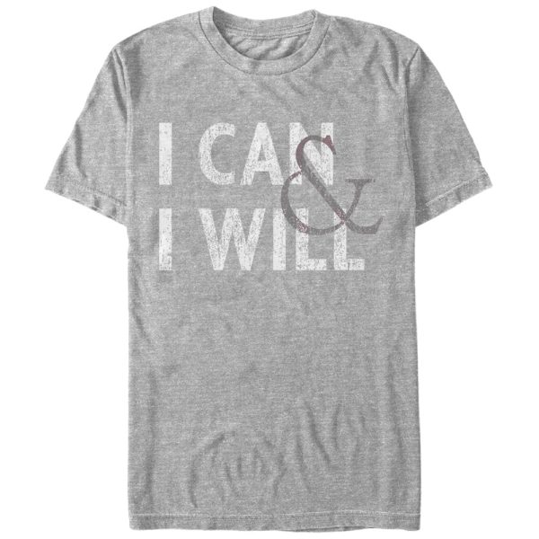 Women_s CHIN UP I Can and I Will Boyfriend Tee