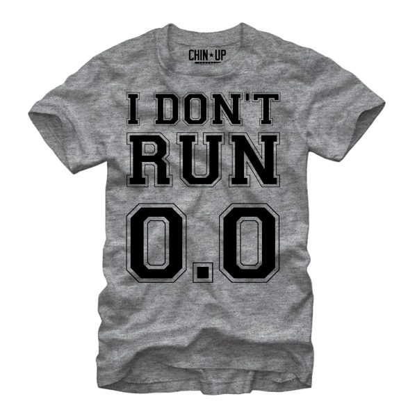 Women_s CHIN UP I Don_t Run 0.0 Boyfriend Tee