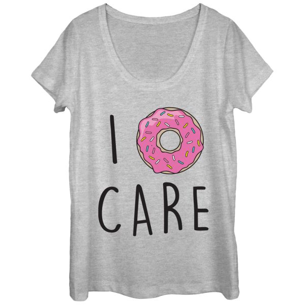 Women_s CHIN UP I Donut Care Scoop Neck