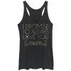 Women_s CHIN UP I Promise to Love You During Basketball Season Racerback Tank Top_8663