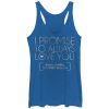 Women_s CHIN UP I Promise to Love You During Football Season Racerback Tank Top_3468