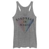 Women_s CHIN UP Kindness is Magic Rainbow Racerback Tank Top