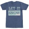 Women_s CHIN UP Let it Snow Boyfriend Tee