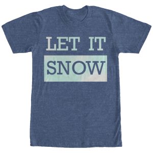 Women_s CHIN UP Let it Snow Boyfriend Tee