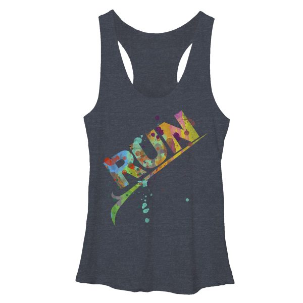 Women_s CHIN UP Let the Colors Run Racerback Tank Top