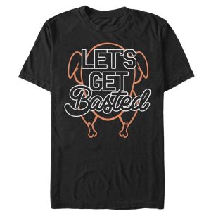 Women_s CHIN UP Let_s Get Basted Boyfriend Tee