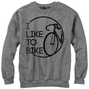 Women_s CHIN UP Like to Bike Sweatshirt