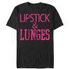 Women_s CHIN UP Lipstick Boyfriend Tee
