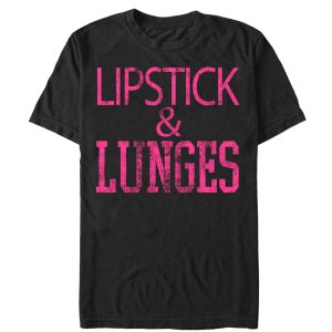 Women_s CHIN UP Lipstick Boyfriend Tee