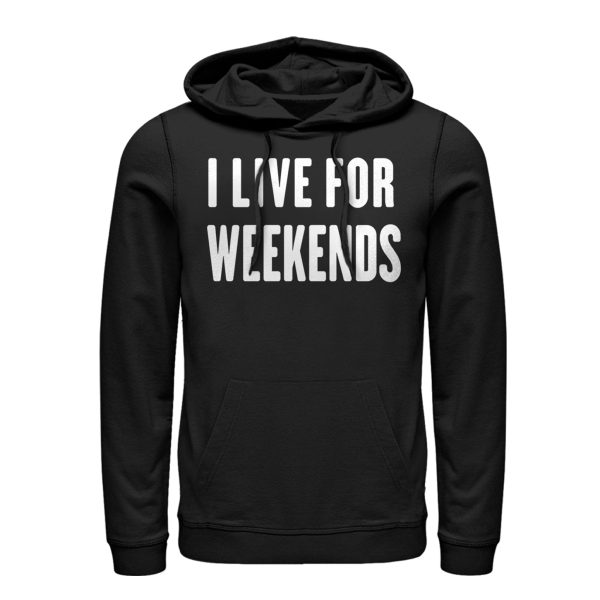 Women_s CHIN UP Live for Weekends Pull Over Hoodie