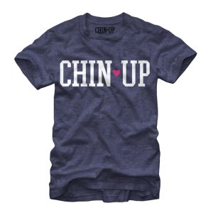 Women_s CHIN UP Logo Boyfriend Tee