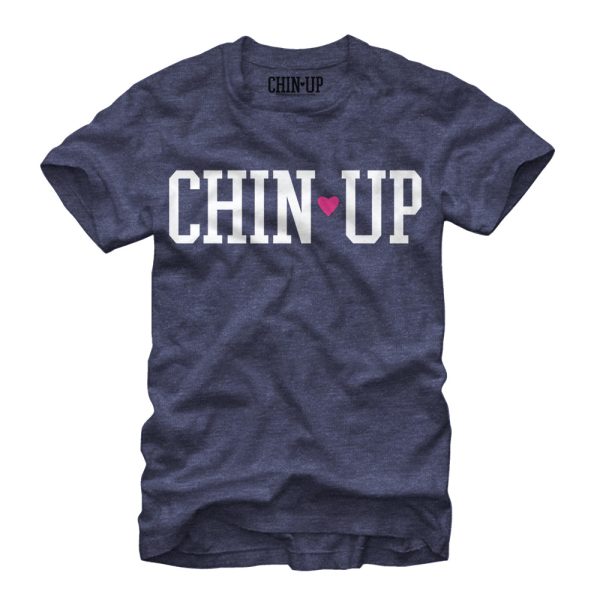 Women_s CHIN UP Logo Boyfriend Tee