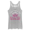 Women_s CHIN UP Lotus Drink Wine in Yoga Pants Racerback Tank Top