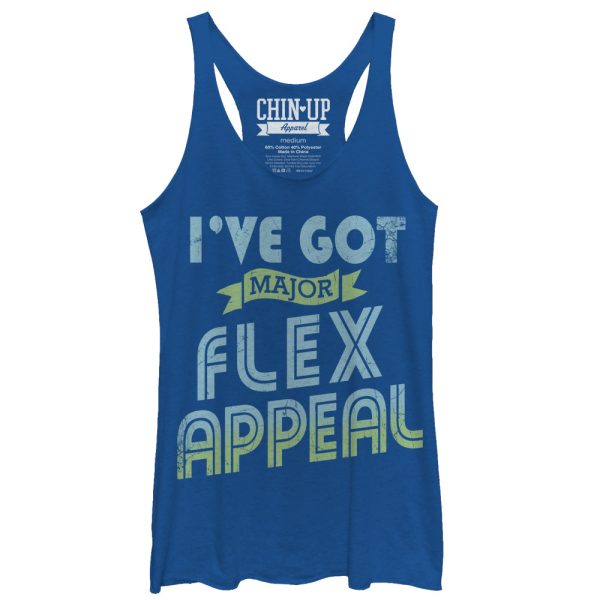 Women_s CHIN UP Major Flex Appeal Racerback Tank Top