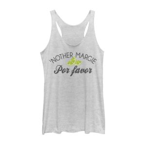 Women_s CHIN UP Margie Por Favor Racerback Tank Top