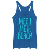 Women_s CHIN UP Meet Me at the Beach Racerback Tank Top