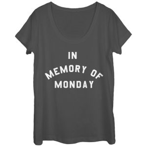 Women_s CHIN UP Memory of Monday Scoop Neck