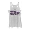 Women_s CHIN UP Mimosa Monday Racerback Tank Top