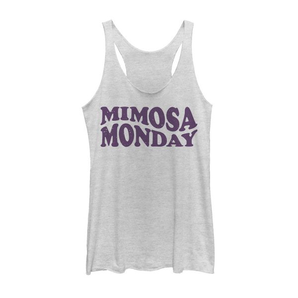 Women_s CHIN UP Mimosa Monday Racerback Tank Top