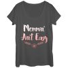 Women_s CHIN UP Mommin Ain_t Easy Scoop Neck