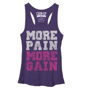 Women_s CHIN UP More Gain Racerback Tank Top