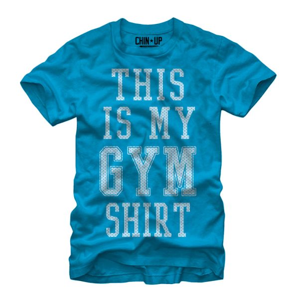 Women_s CHIN UP My Gym Shirt Boyfriend Tee