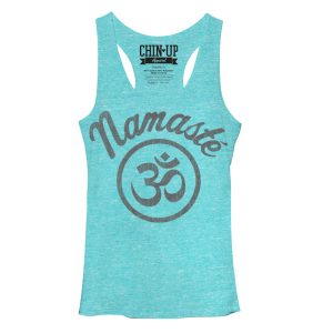 Women_s CHIN UP Namaste Racerback Tank Top