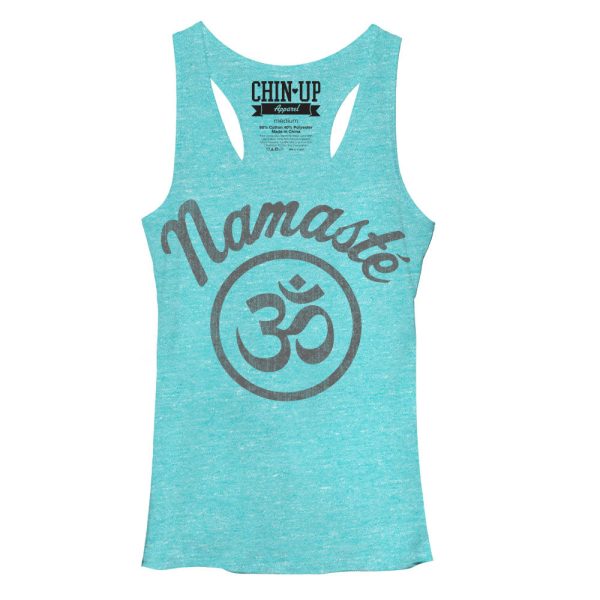 Women_s CHIN UP Namaste Racerback Tank Top