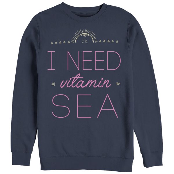 Women_s CHIN UP Need Vitamin Sea Sweatshirt