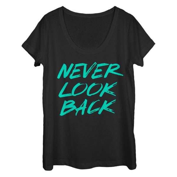 Women_s CHIN UP Never Look Back Scoop Neck