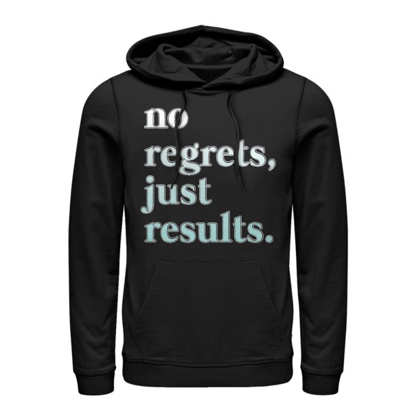 Women_s CHIN UP No Regrets Pull Over Hoodie