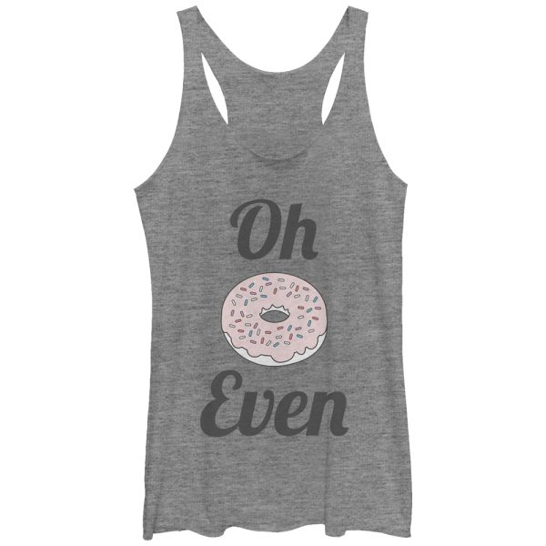 Women_s CHIN UP Oh Donut Even Racerback Tank Top