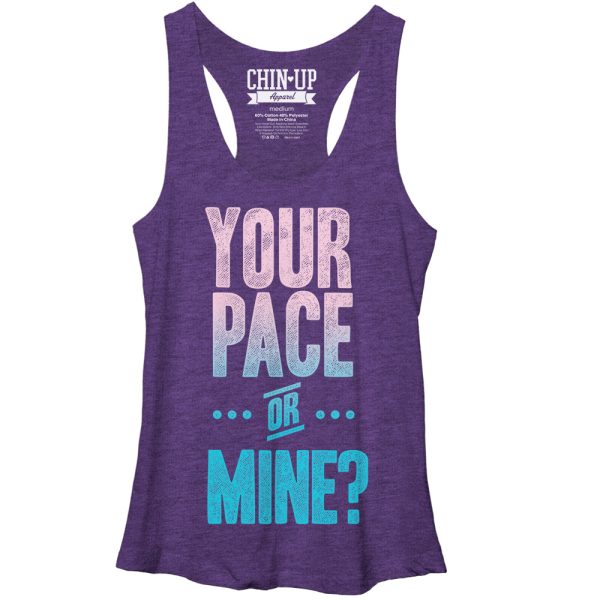 Women_s CHIN UP Pace Yourself Racerback Tank Top