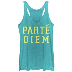 Women_s CHIN UP Parte Diem Racerback Tank Top