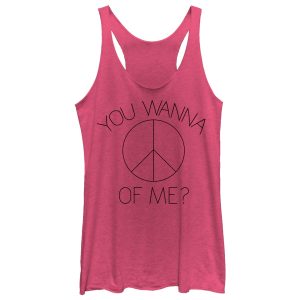 Women_s CHIN UP Peace Of Me Racerback Tank Top