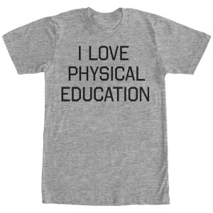 Women_s CHIN UP Physical Education Boyfriend Tee